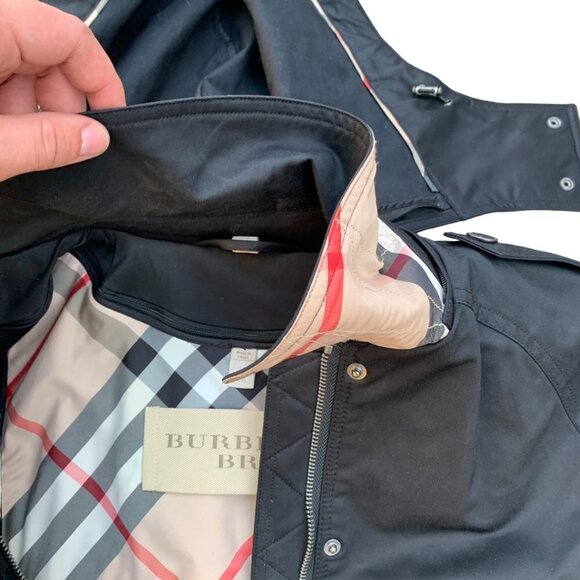 RARE Supernova Burberry Jacket Burberry 3 In 1 Jacket Bomber Vest Size 8 - Picture 13 of 16